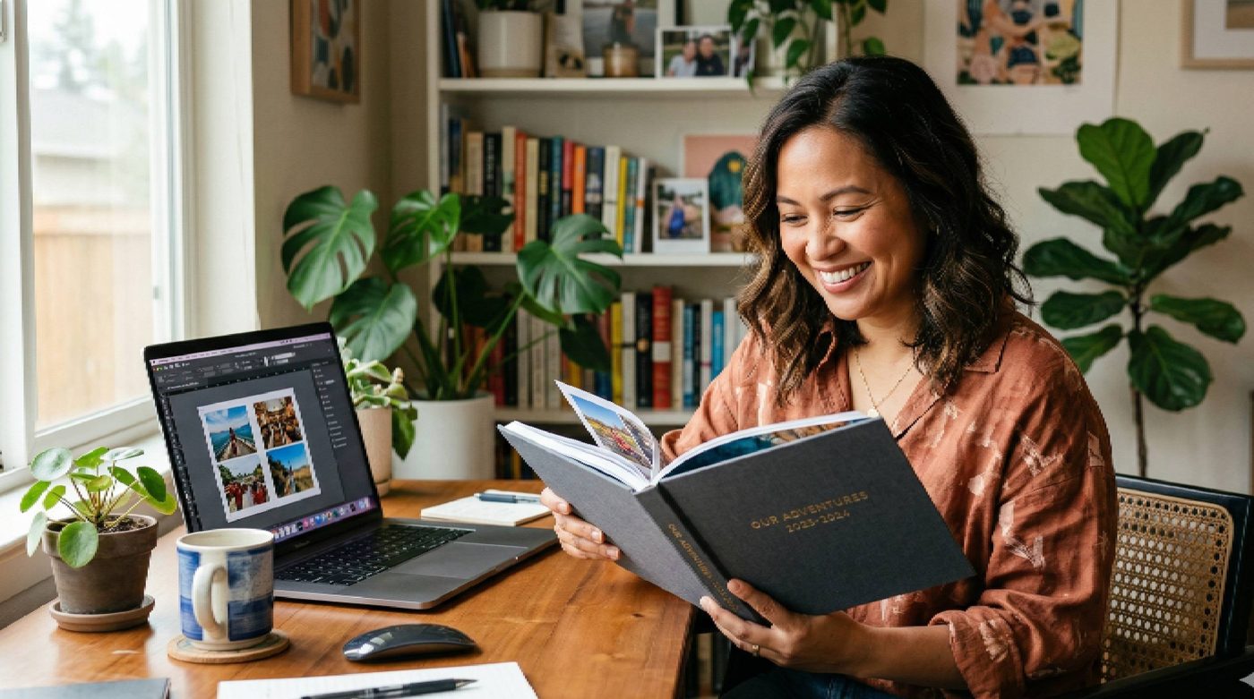 Comparison of DIY and professional photo books